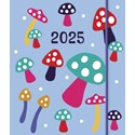 Fashion Diary Mushrooms Square Pocket Diary 2025 (PFP)