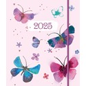 Fashion Diary Butterfiles Square Pocket Diary 2025 (PFP)