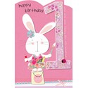 Cut 'N' Paste Card - Age 1 Bunny
