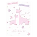 New Baby Card - Little Girl (Baby Girl)