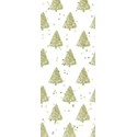 Christmas Tissue Paper Pack - Gold Pearl Trees