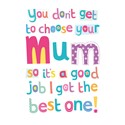 Mother's Day Card - Mum Text