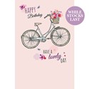 Dinkies Mini Card - Floral Bike