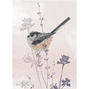 RSPB Card - In the Flowers - Longtail Tit