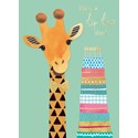 Pom Poms Card Collection - Tip Top Giraffe