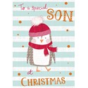 Christmas Card (Single) - Son - Christmas Penguin