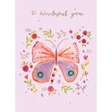 Marie Curie Happy Days Card Collection - Wonderful Butterfly