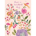 Marie Curie Happy Days Card Collection - Flower Birds