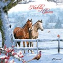 Welsh Christmas Cards (Small) - Snowy Scene