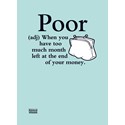 Urban Words Card Collection - Poor
