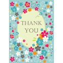 Mini Notecard Pack (5 Cards) - Thank You Flowers