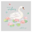 Say It With Flowers Card Collection - Swan & Lillies