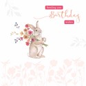 Say It With Flowers Card Collection - Bunny & Flowers