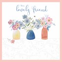 Say It With Flowers Card Collection - Trio Vases