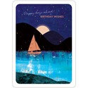 Midnight Wishes Card Collection - Sailboat