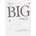 Age To Celebrate Card - 50 - It's a Big One