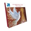 RSPB Small Square Christmas Card Pack - Bethlehem Dove