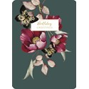 Botanical Blooms Card Collection - Deep Pink Butterflies