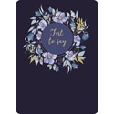 Botanical Blooms Card Collection - Navy Floral