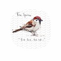Madeleine Floyd - The Dawn Chorus Card - Tree Sparrow
