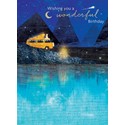 Lantern Lights Card Collection - Yellow Camper