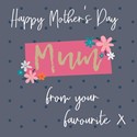 Mother's Day Card - From Your Favorite