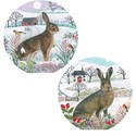 Luxury Christmas Card Pack - Country Hare