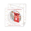 Christmas Card (Single) - Grandparents - Robins