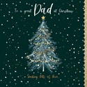 Christmas Card (Single) - Dad - Christmas Tree
