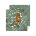 Christmas Card (Single) - Son - Gingerbread Man