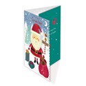 Christmas Card (Single) - Grandson - Santa