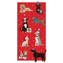 Christmas Card (Single) - Money Wallet - Christmas Party Dogs