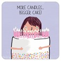 Bottom's Up! Card Collection - More Candles Bigger Cake