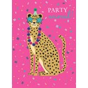 Pom Poms Card Collection - Party Animal Cheetah