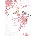 Mother's Day Card - Birds & Blossom
