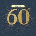 AGE TO CELEBRATE CARD - 60 Bevelled Numbers