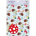 Gift Wrap & Tags - Hedgehogs (2 Sheets & 2 Tags)