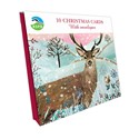 Winter Stag - RSPB Small Square Christmas 10 Card Pack