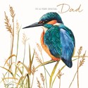 Family Circle Card - Dad - Kingfisher
