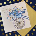 Blue Willow Card Collection - Pretty Bicycle