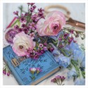 The Garden Studio Card - Flowers on Book