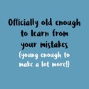 You've Got To Laugh! Card - Learn From Your Mistakes