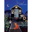 Midnight Wishes Card Collection - Cat & Shed