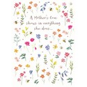 Mother's Day Card - Flower Stems