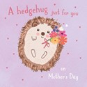Mother's Day Card - Cute Hedgehog
