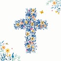 Easter 5 Card Pack - Blue Willow Cross