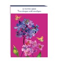 Notecard Pack (12 Cards) - Watercolour Floral