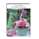 Notecard Pack (12 Cards) - Floral Arrangement