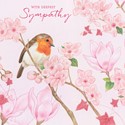 Sympathy Card - Robin