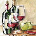 Quayside Gallery Card Collection - Still Life With Wine & Apples